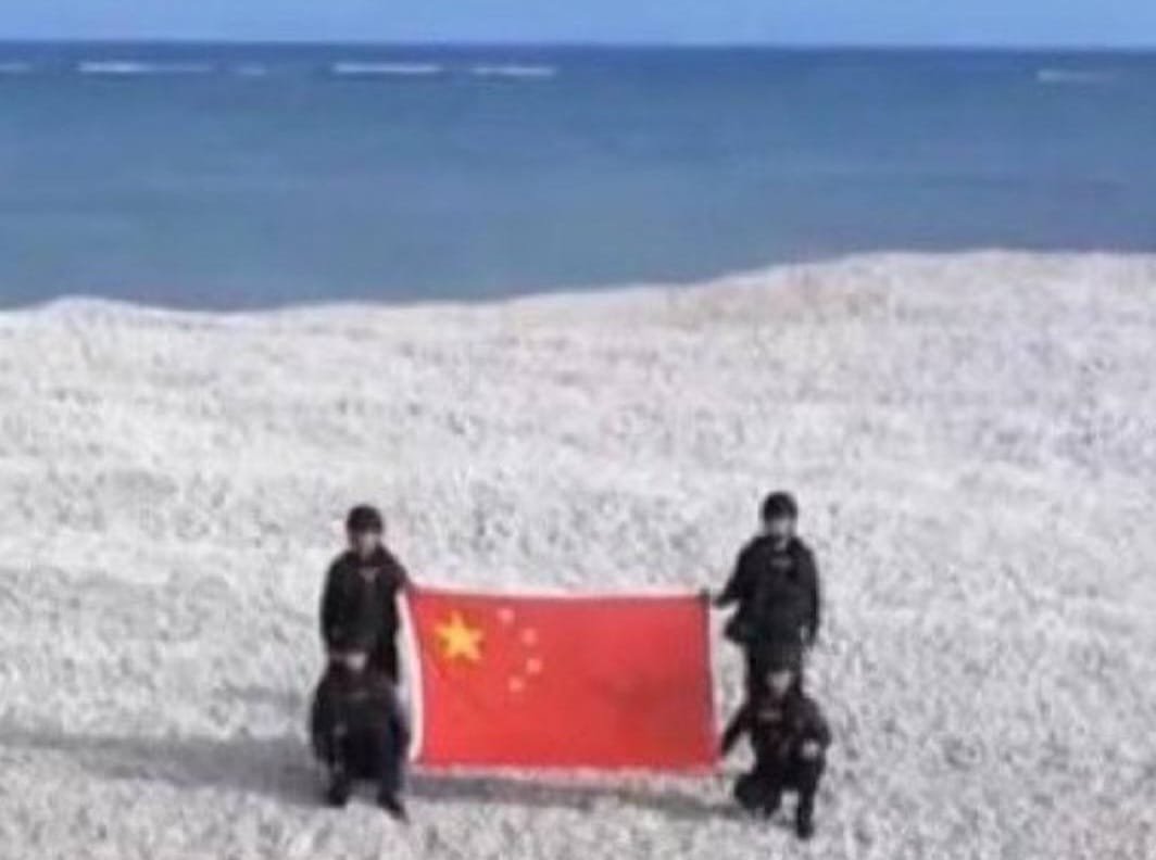 Çin Sənd Kay adasında nəzarəti ələ aldı