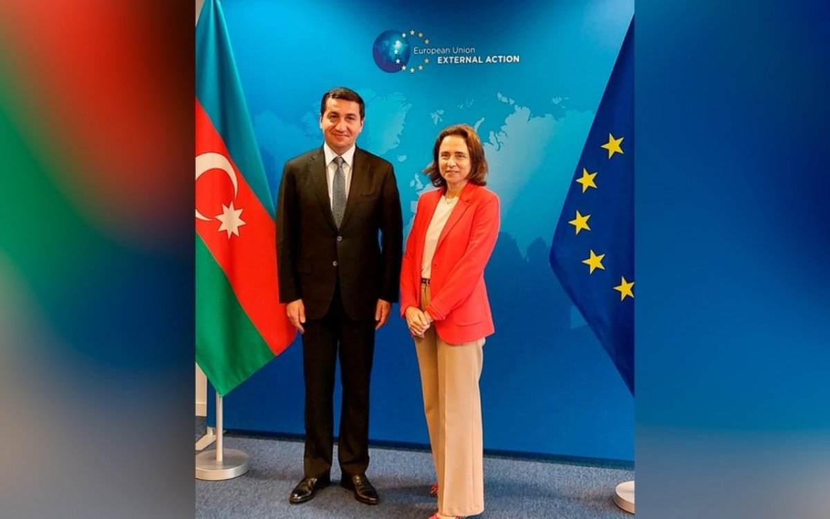 Hikmət Hacıyev Avropa rəsmisi ilə müzakirə APARDI