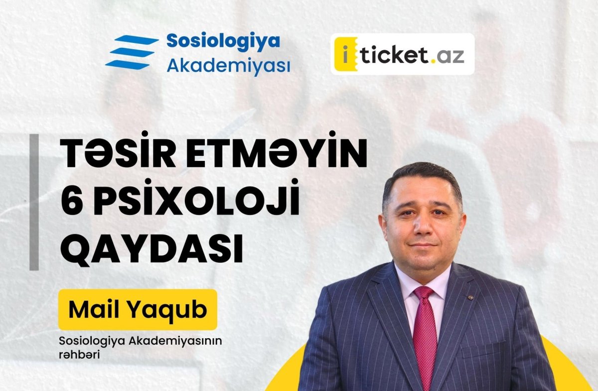 Mail Yaqub yeni təlimlə görüşünüzə gəlir