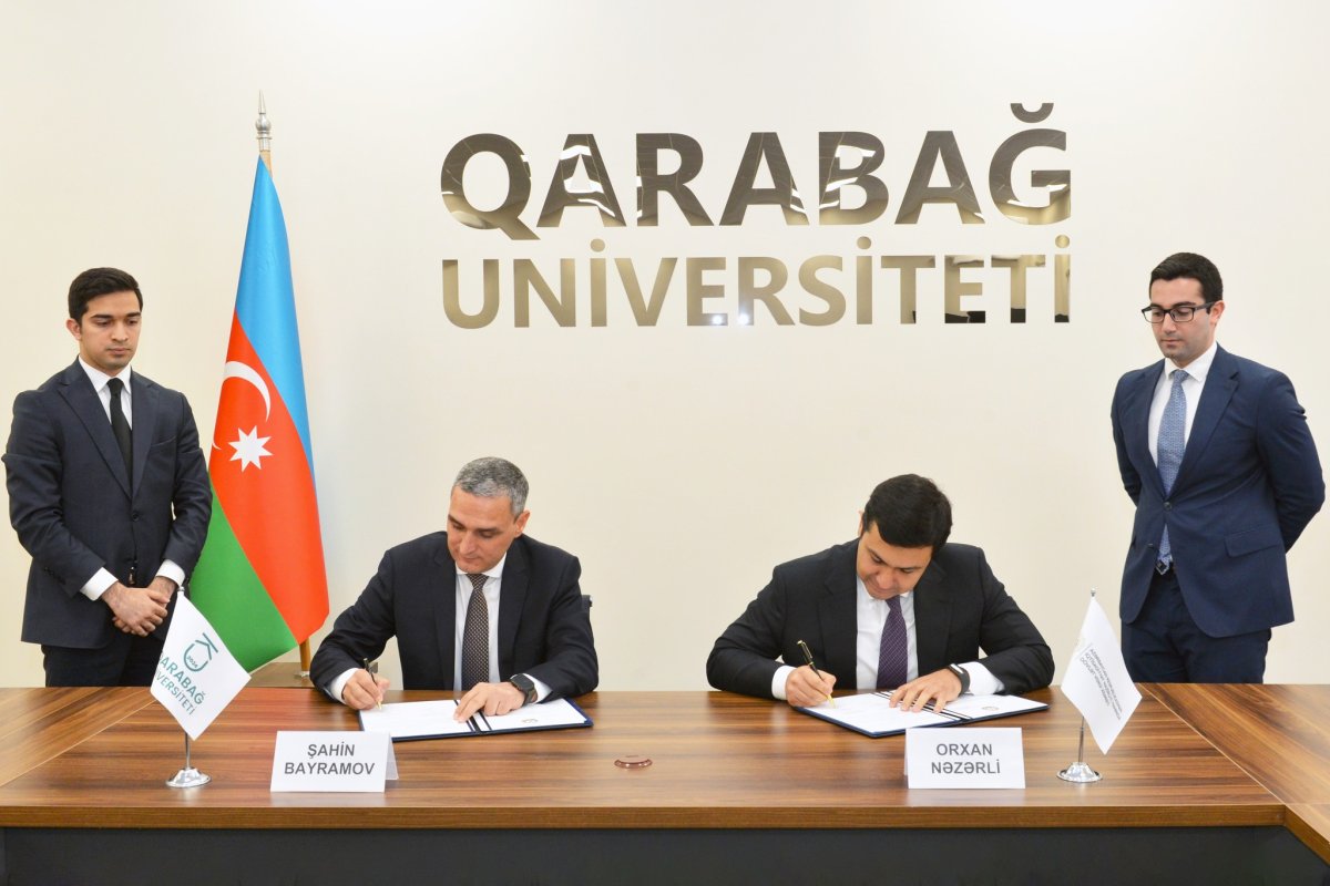 Dövlət Vergi Xidməti və Qarabağ Universiteti arasında əməkdaşlıq memorandumu imzalanıb