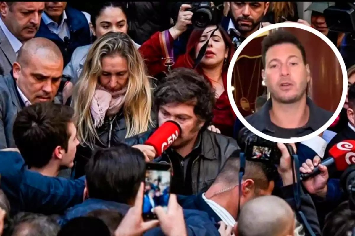 Argentina prezidenti jurnalistin mikrofonla ona qəsdən zərbə vurduğunu tənqid edir – VİDEO