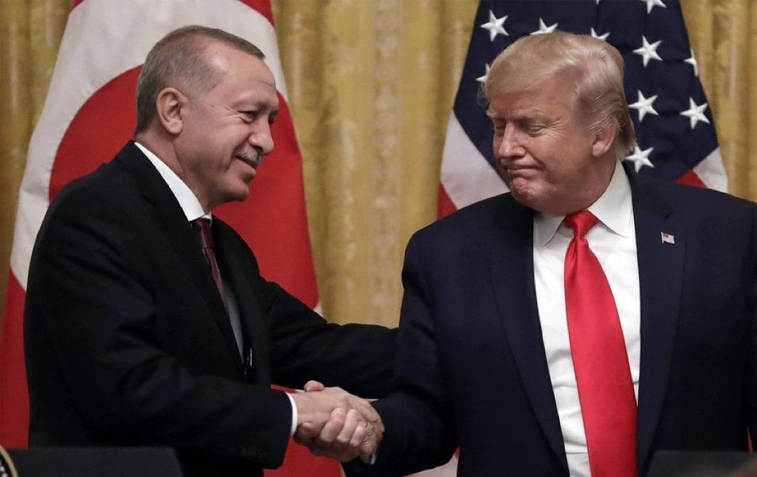 Ərdoğan ilə Tramp arasında telefon danışığı olub