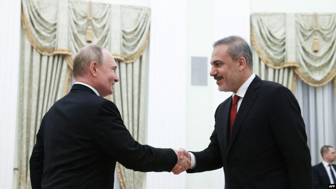 Hakan Fidan Rusiyada