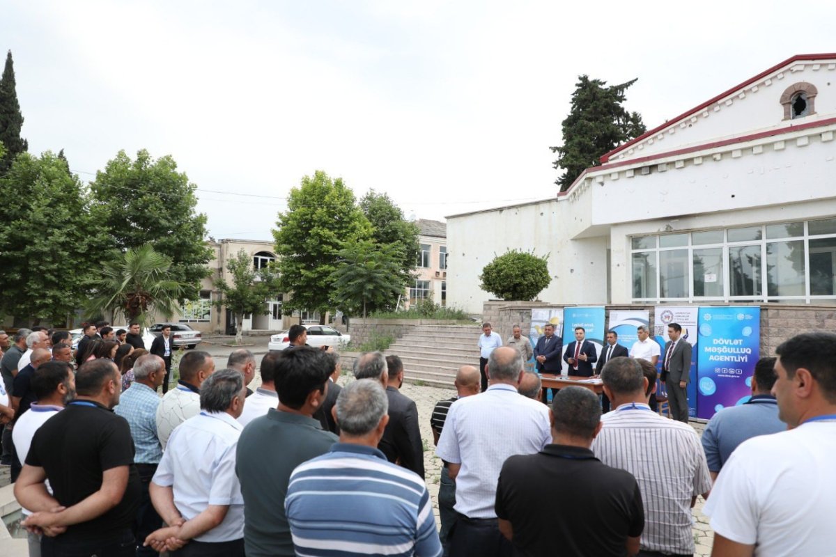 Əməyin mühafizəsi ilə bağlı maarifləndirmə tədbiri bu dəfə Xocavənd rayonunda keçirilib