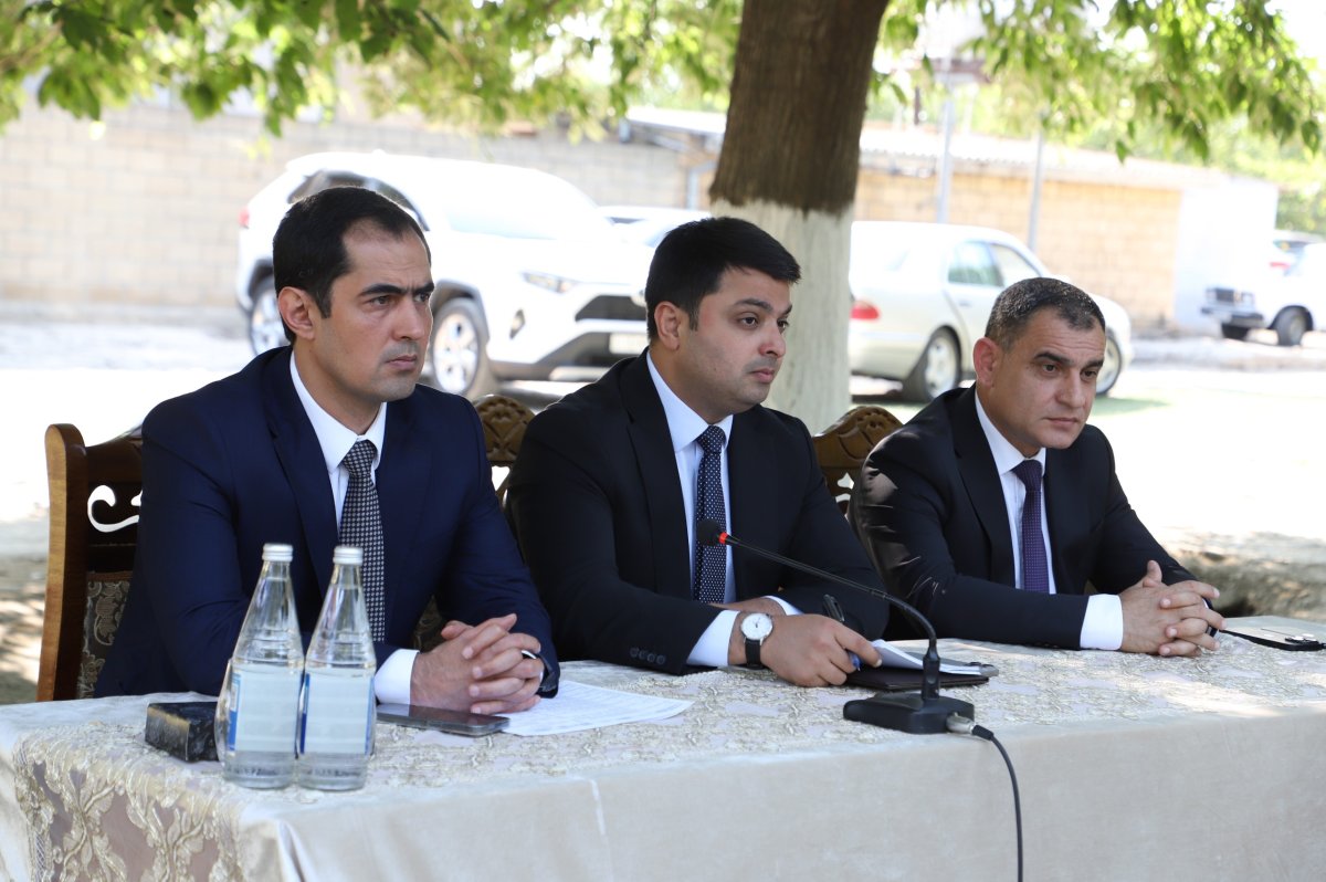 Neftçalanın icra başçısı səyyar görüş keçirib