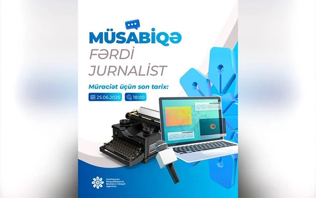 MEDİA jurnalistlər üçün müsabiqə elan edir