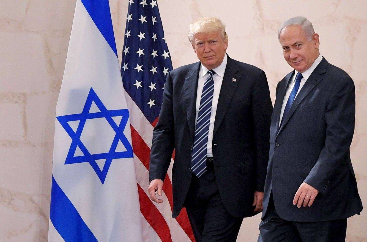 Tramp və Netanyahu bəyanatla bıxış edib