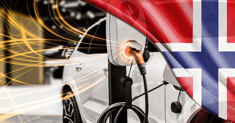 Norveçdə iyun ayında satılan avtomobillərin 97 faizi elektriklidir