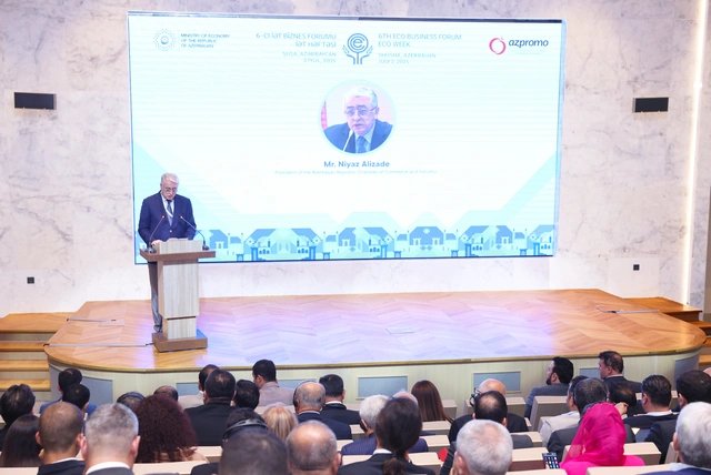 Şuşada 6-cı ECO biznes forumu keçirilib