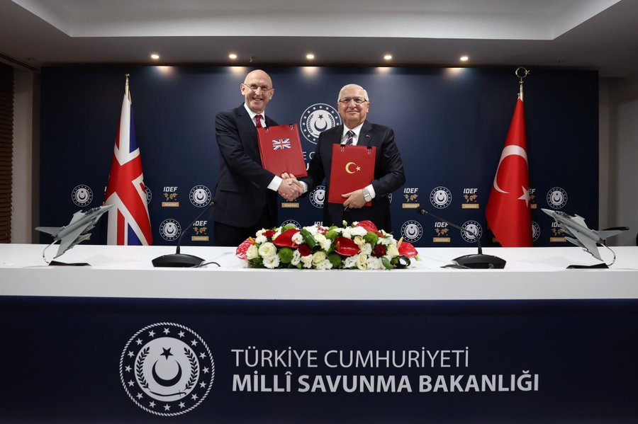 Türkiyə ilə Birləşmiş Krallıq Eurofighter üçün anlaşma imzaladı