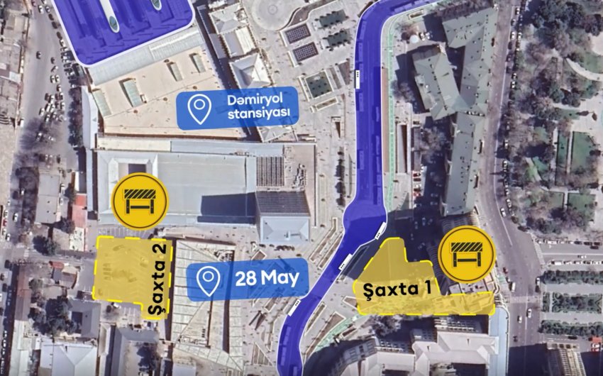 Metroda tunelin inşası üçün hazırlıq işləri 4-5 ay davam edəcək