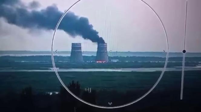 Zaporojya AES vuruldu