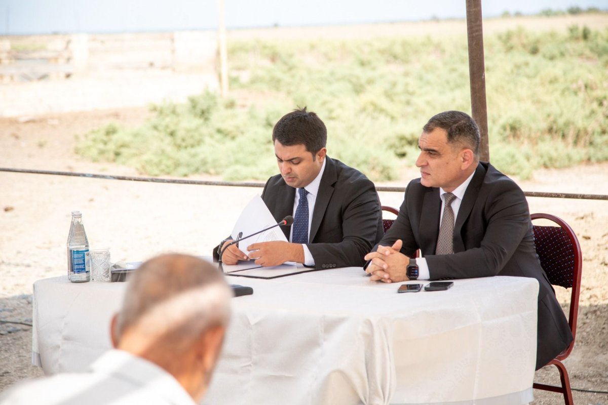 Neftçalanın icra başçısı səyyar görüş keçirib