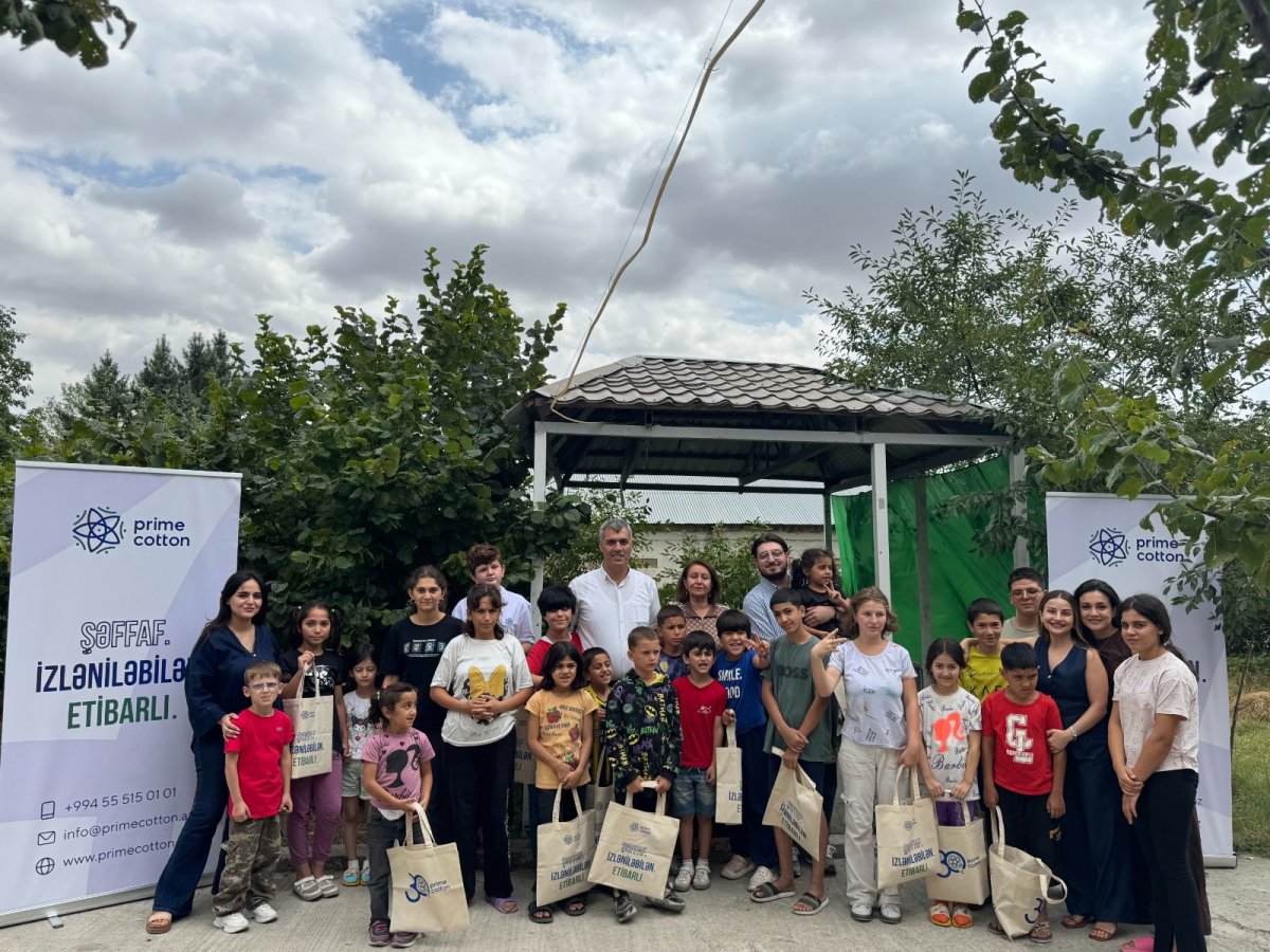 Prime Cotton uşaqlara unudulmaz yay sevinci bəxş etdi