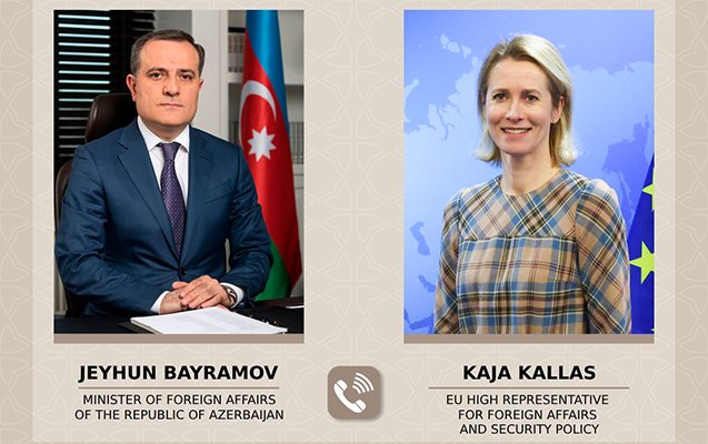 Ceyhun Bayramov Kaya Kallasla telefonla danışdı