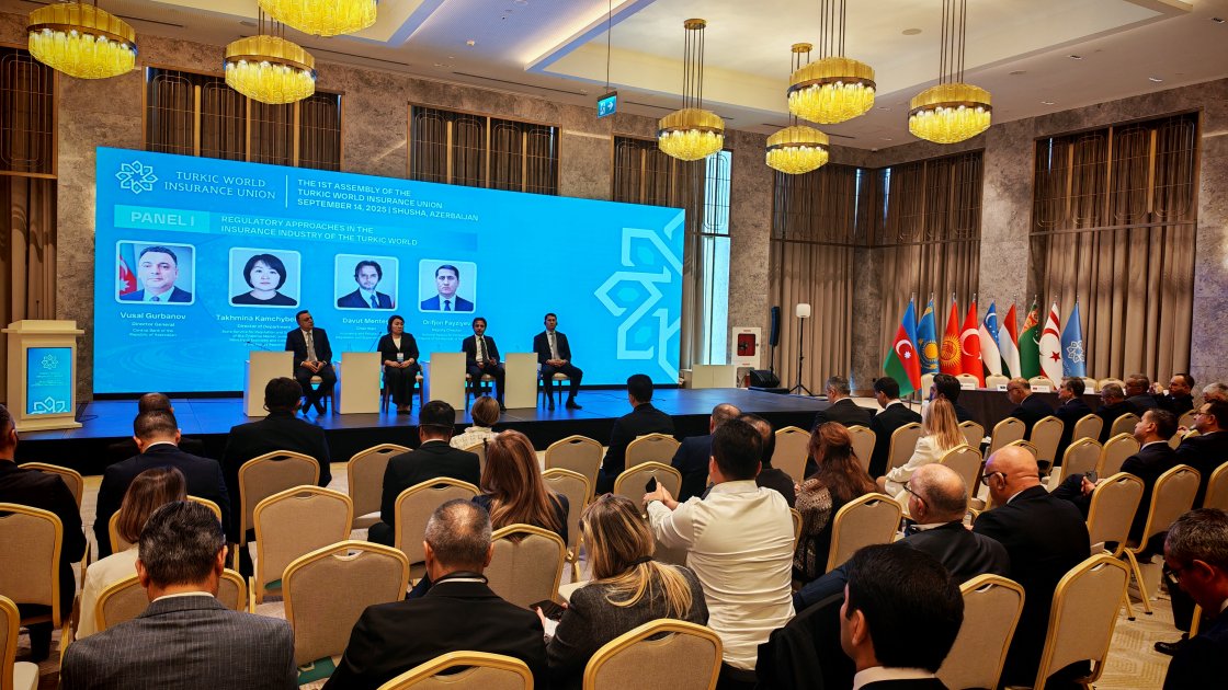 Şuşada Türk Dünyası Sığorta Birliyinin ilk Assambleyası keçirilib