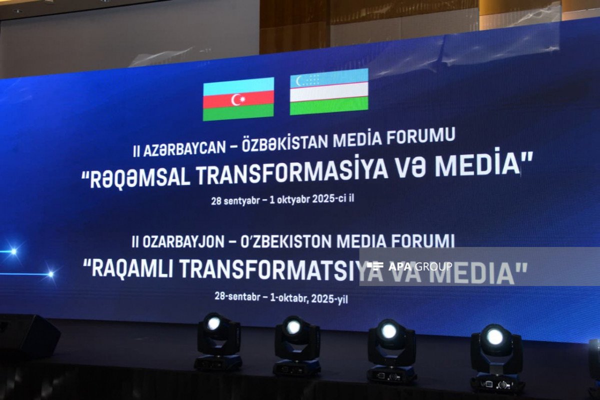 Bakıda II Azərbaycan–Özbəkistan Media Forumu keçirilir