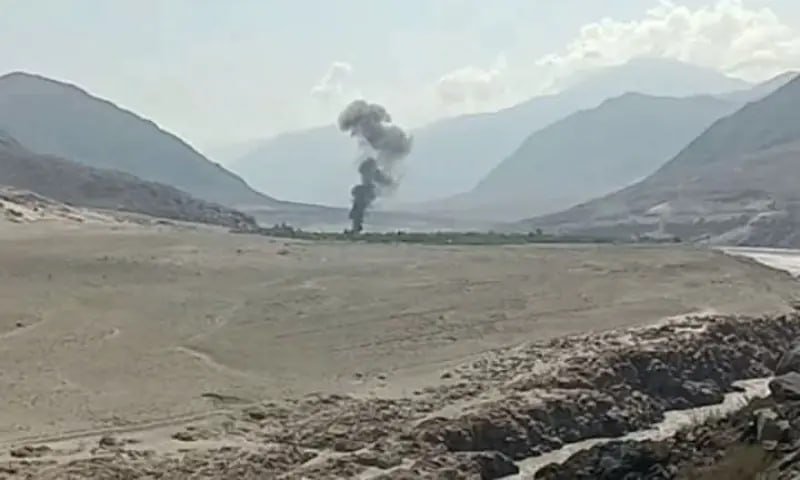 Pakistan hərbi helikopteri qəzaya uğradı, bütün heyət həyatını itirdi