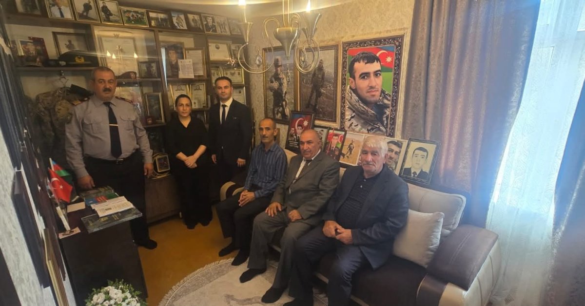 Neftçala rayonunda Şəhid ailələri ziyarət olunub