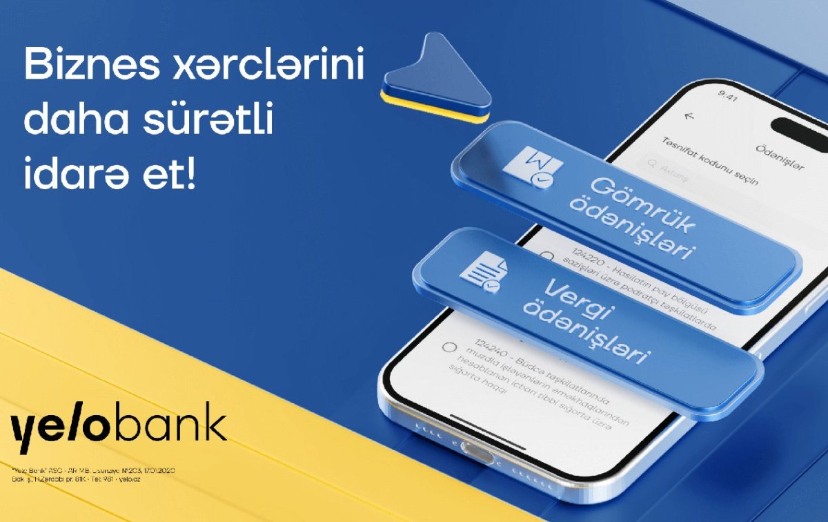 “Yelo Business App” sahibkarlar üçün daha bir imkan təqdim edir
