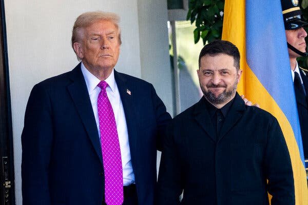 Tramp Zelenskini Ağ Evdə qəbul etdi: “Müharibəni bitirə bilərik”
