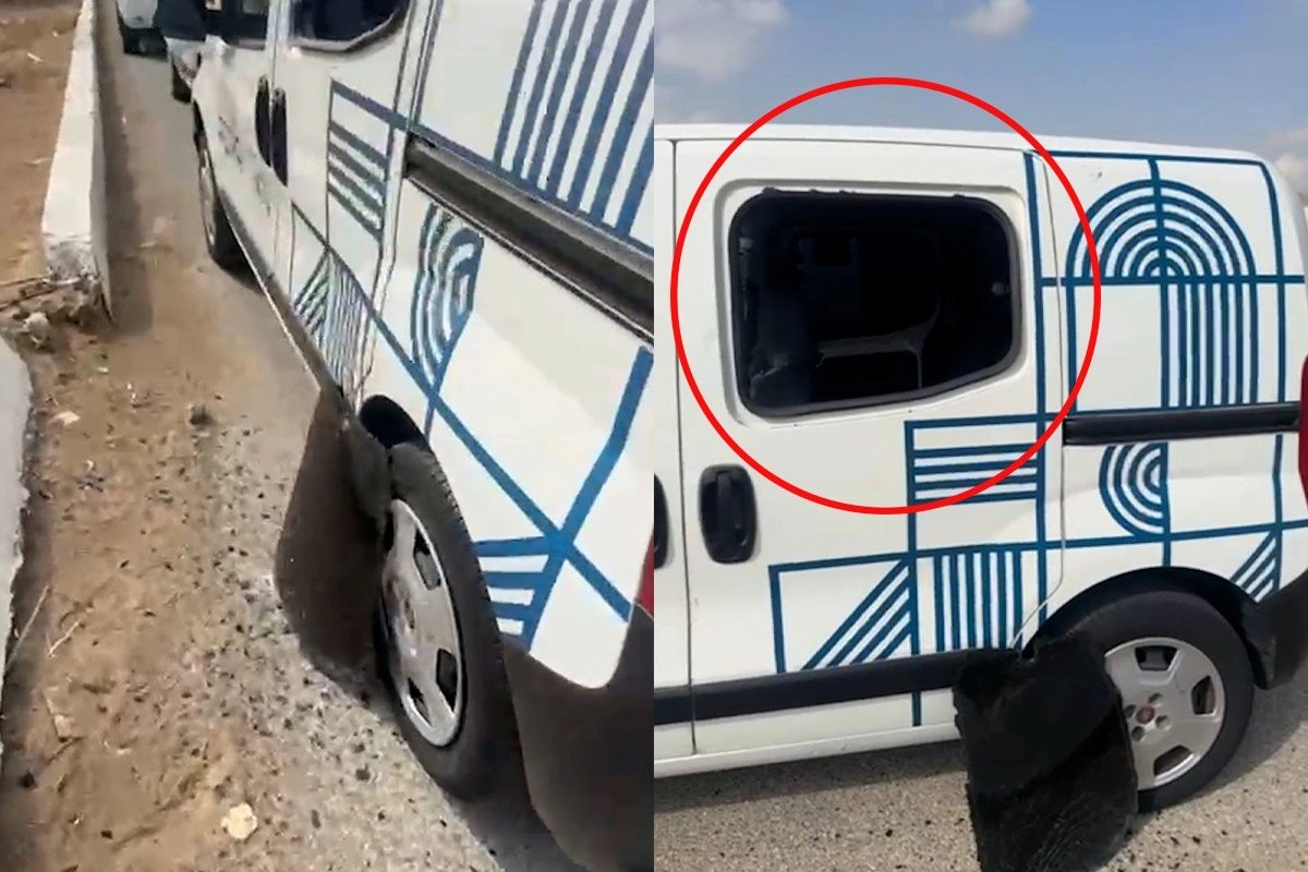 "Sədərək"dəki insidentdə dövlət agentliyinin maşınına da ZİYAN VURULUB