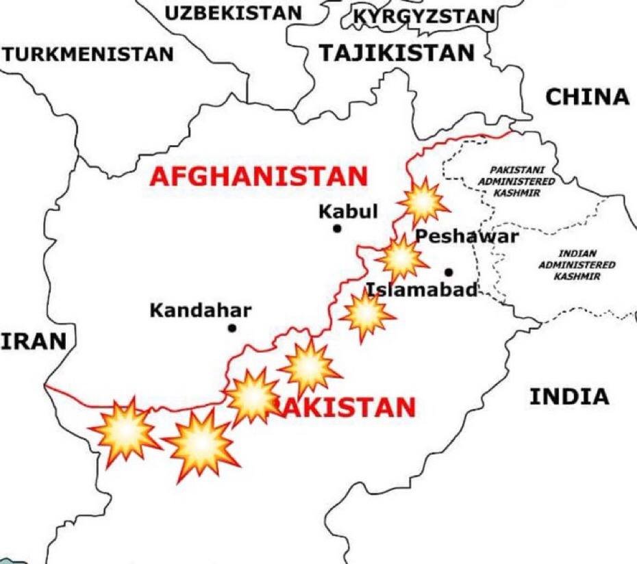Əfqanıstan və Pakistan sərhədində gərgin döyüşlər başladı