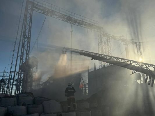 Ukraynanın enerji obyektlərinə ağır zərbələr endirildi