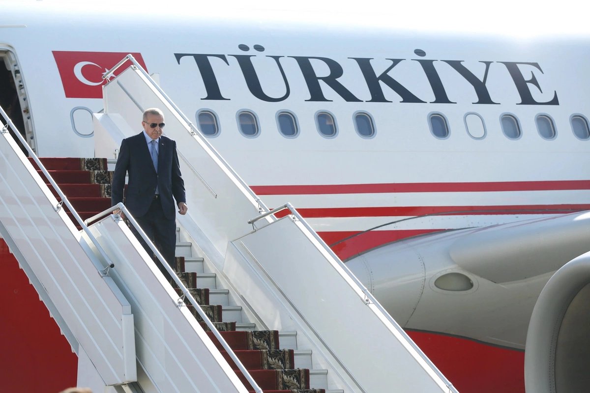 Ərdoğan Azərbaycana səfərə gəlib