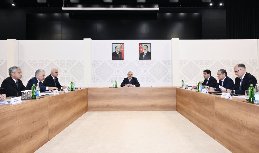 Zəngilan şəhərində Əlaqələndirmə Qərargahının 5 illik fəaliyyətinə həsr olunmuş iclas keçirilib