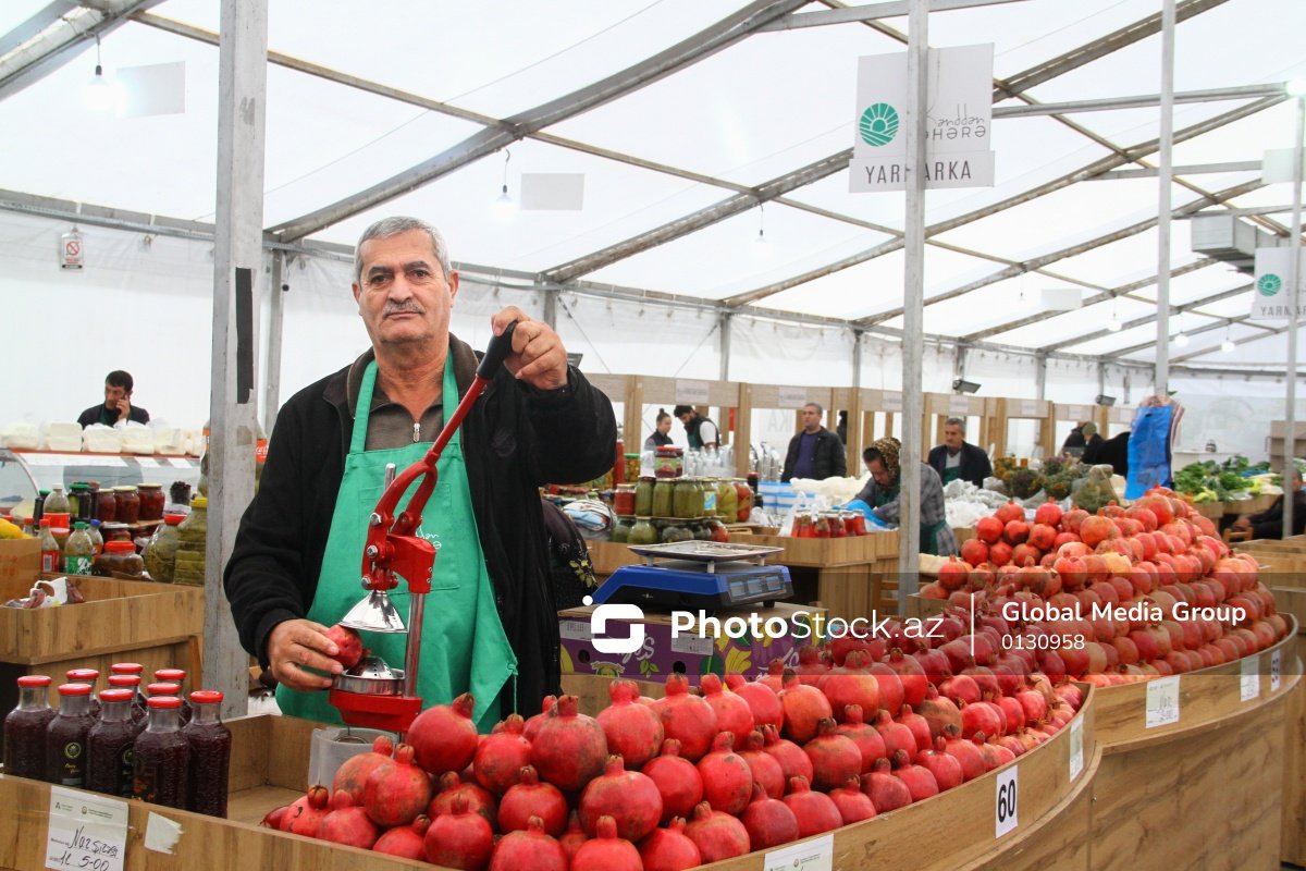 Bu gündən Bakıda “Mövsüm Yarmarkası” başladı – FOTOLAR