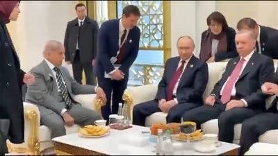 Şahbaz Şərifin Putini 40 dəqiqə gözlədikdən sonra verdiyi qərar hər kəsi təəccübləndirdi
