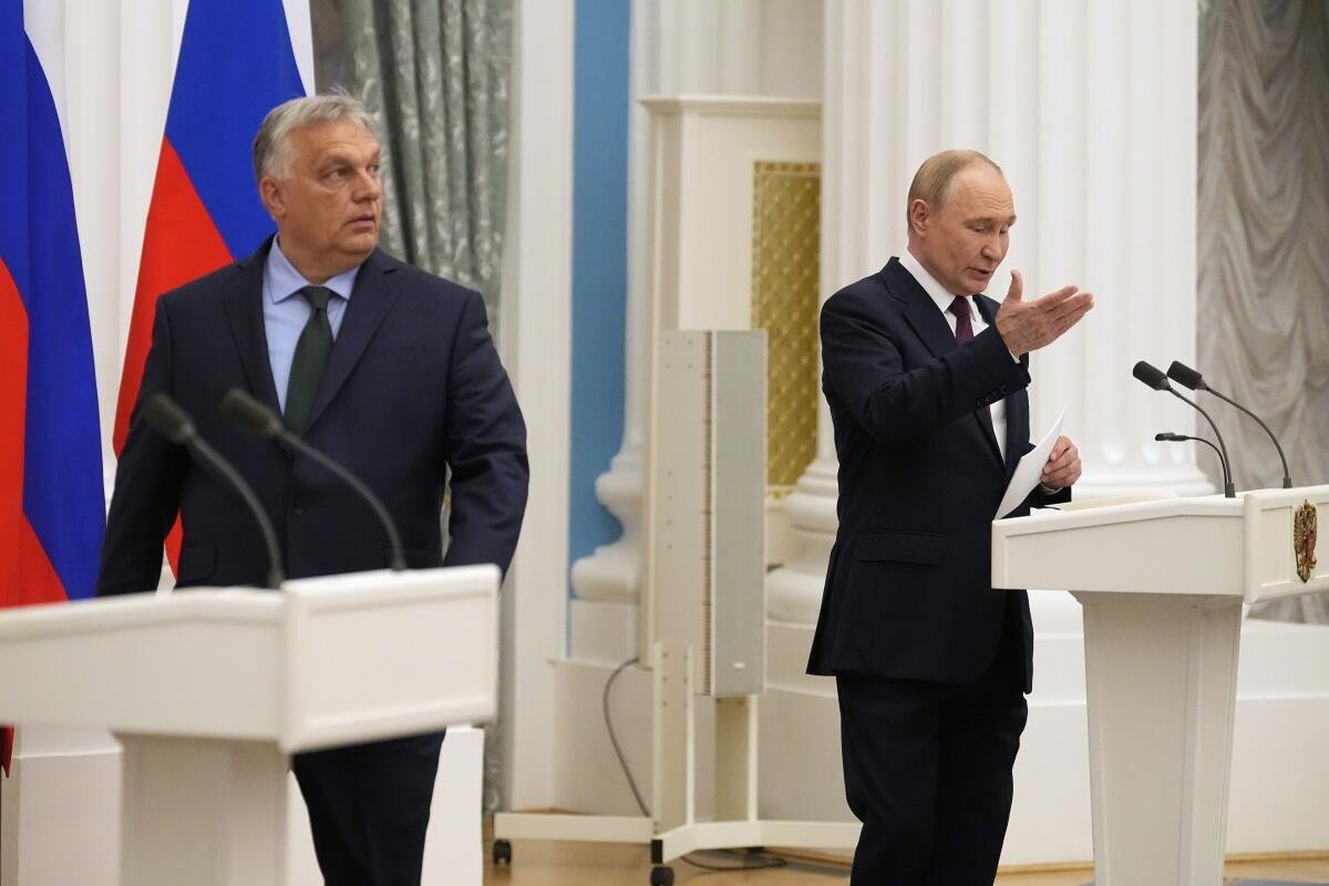 Putinin mesajı Macarıstanın Avropa İttifaqındakı mövqeyini formalaşdırır