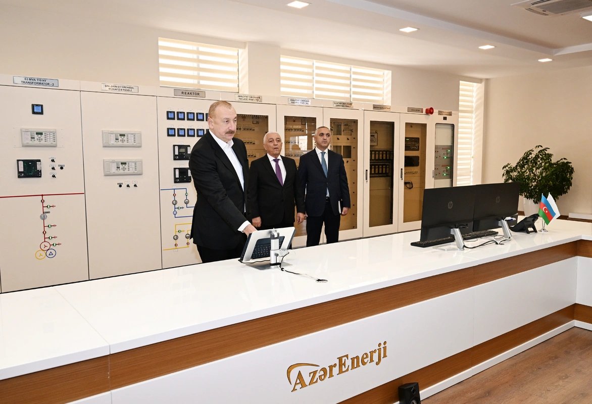 "Xankəndi-1" elektrik yarımstansiyası istismara verilib