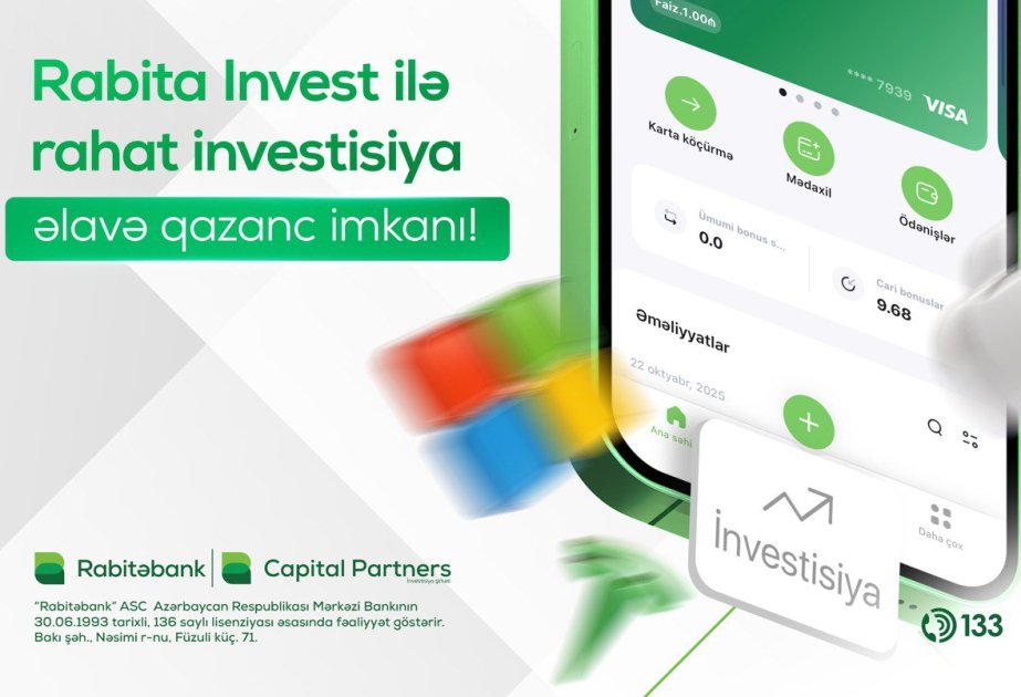 “Rabitəbank” ilə rahat investisiya imkanı