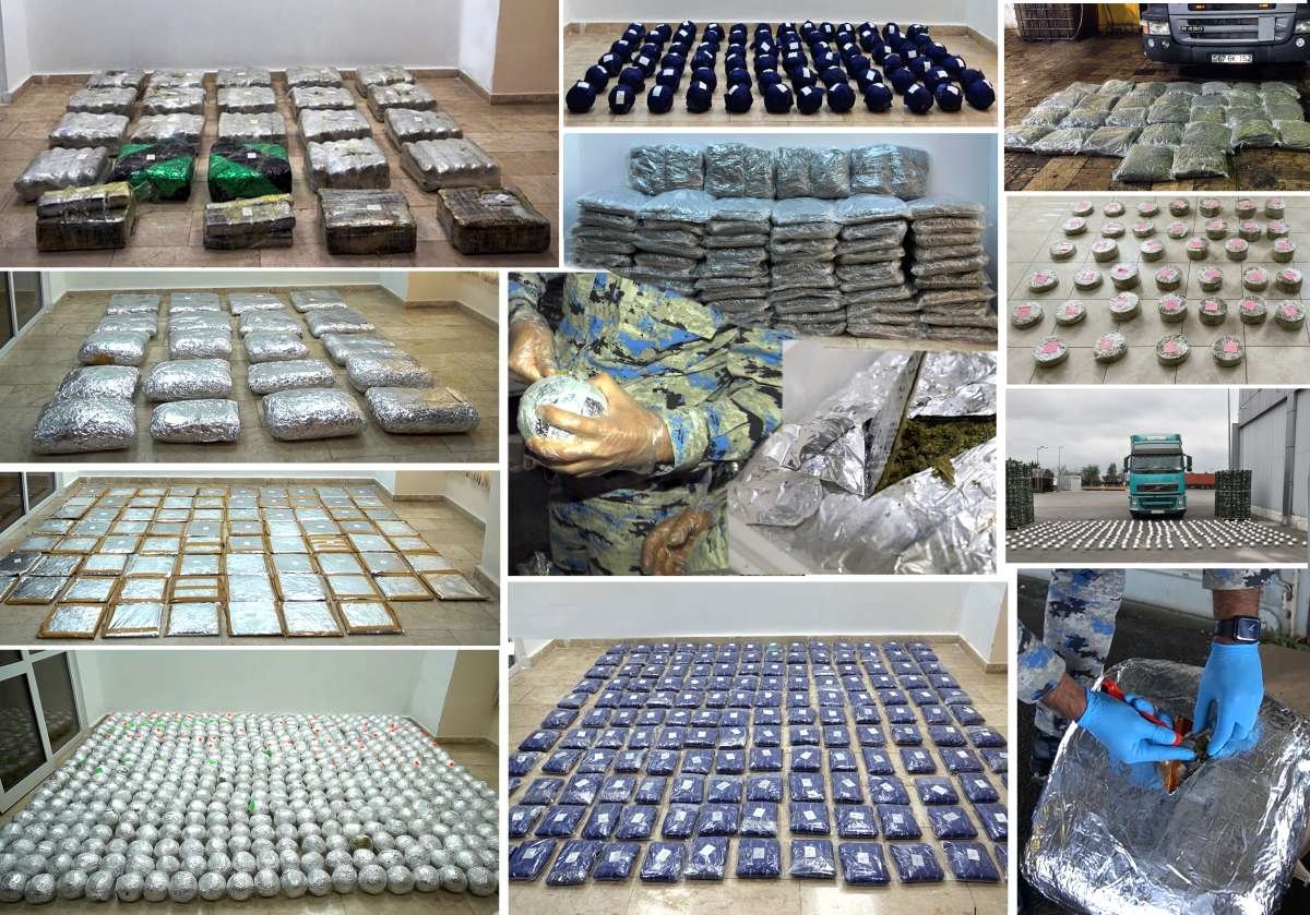 Ötən il 1 ton 824 kiloqramdan artıq narkotik vasitə qanunsuz dövriyyədən çıxarılıb