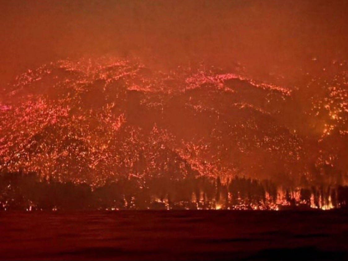 Argentinanın Patagoniya bölgəsində genişmiqyaslı meşə yanğınları davam edir