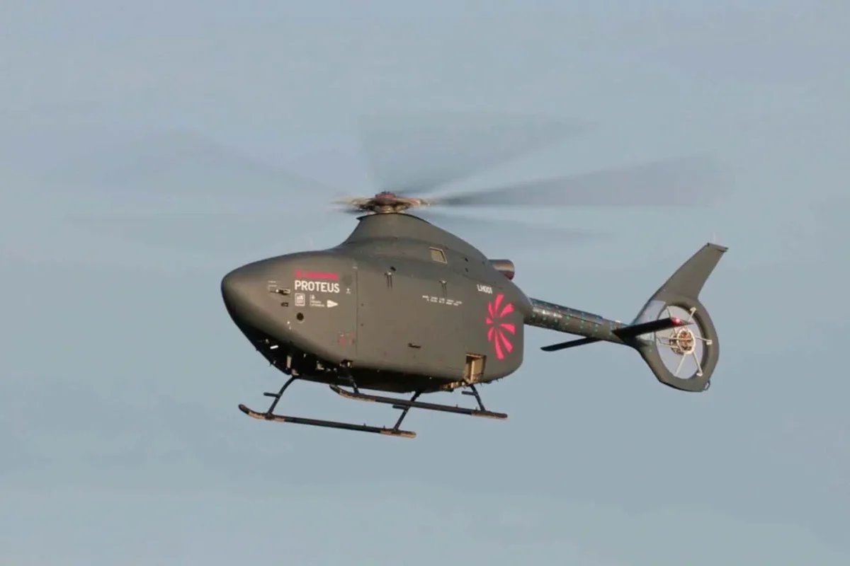 "Proteus" helikopteri ilk uçuşunu etdi: Hərbi Dəniz Qüvvələri üçün yeni dövr