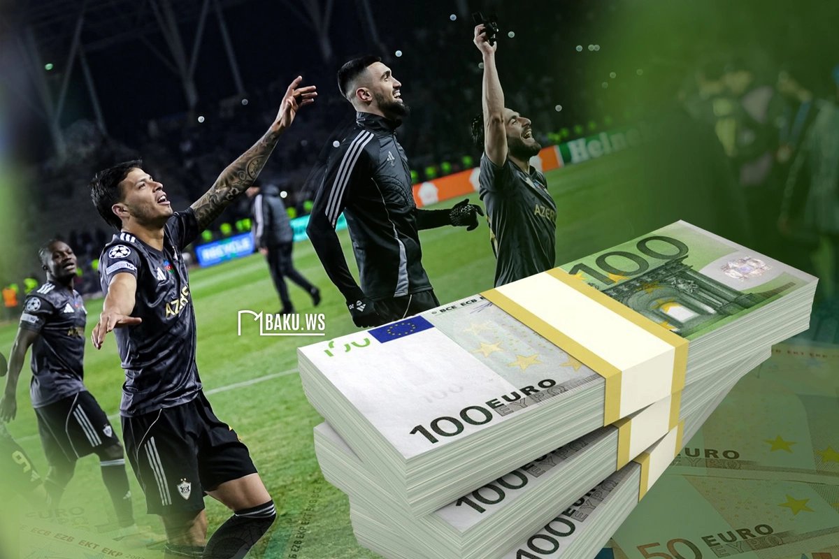 "Qarabağ" ÇL-də 7 milyon avro QAZANDI