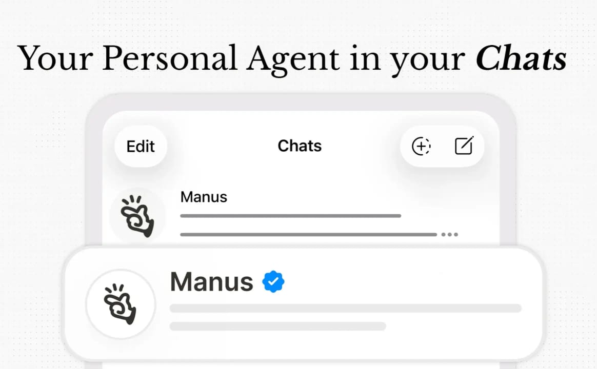 Manus süni intellekt agenti artıq Telegramdadır