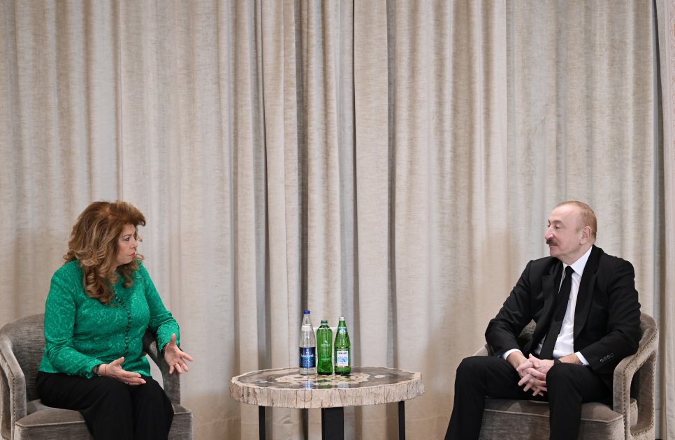 Prezident İlham Əliyev Münxendə Bolqarıstan Prezidenti ilə görüşüb