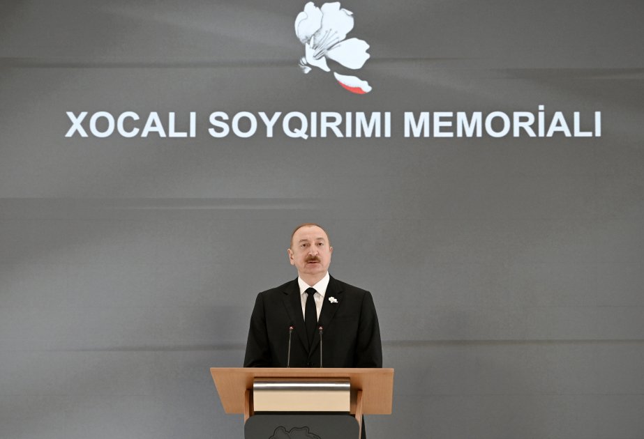 Prezident: Haqq səsimizi ucaltmasaydıq, Xocalı soyqırımı ilə bağlı həqiqətlər dünyaya məlum olmazdı