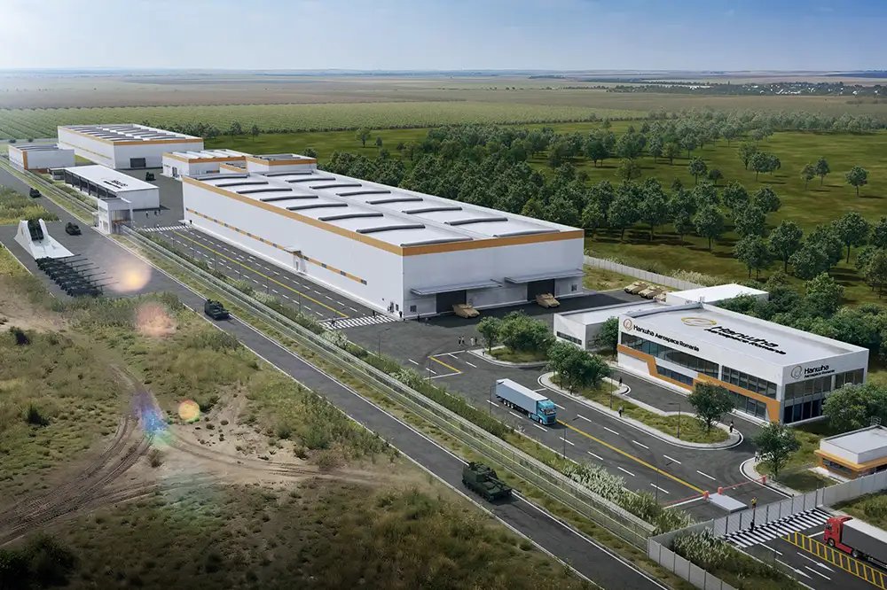 Hanwha Romaniyada zirehli texnika zavodunun təməlini qoydu