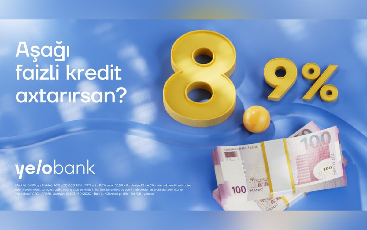 Sərfəli kredit axtarırsan?