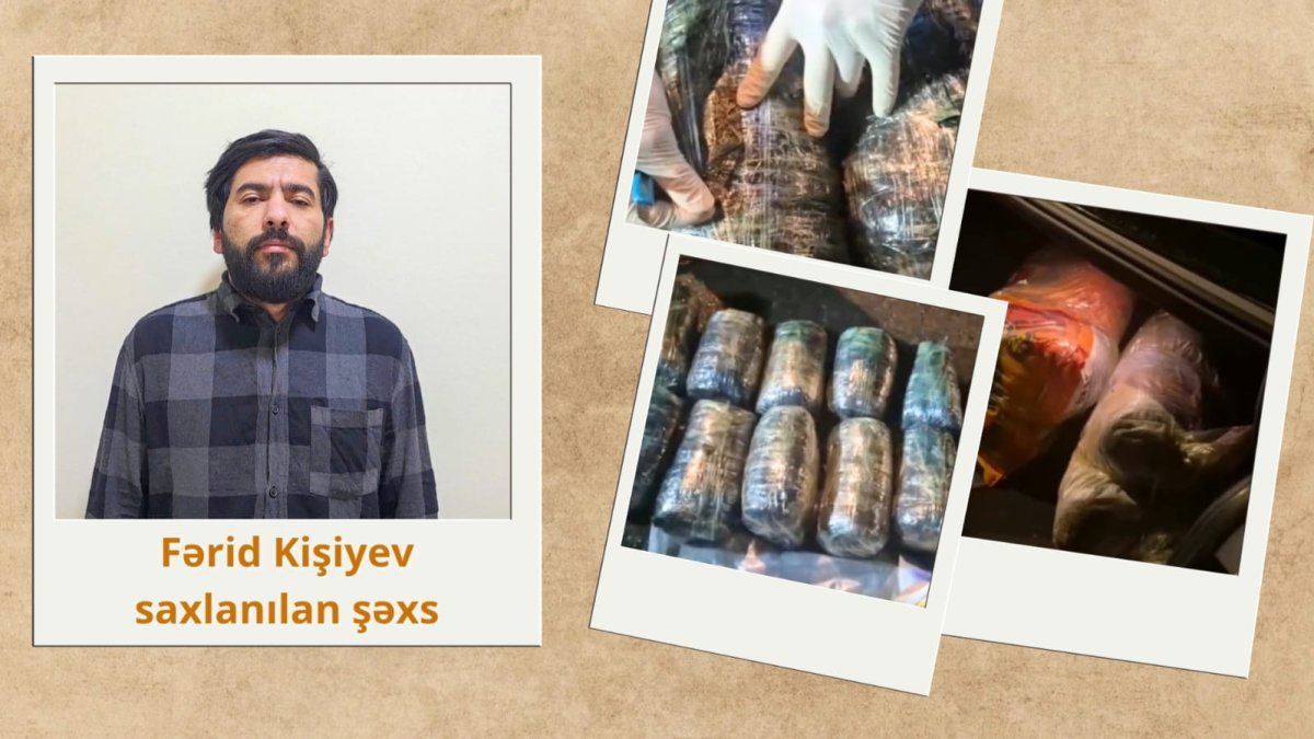 Lənkəranda 12 kq narkotik vasitə qanunsuz dövriyyədən çıxarılıb