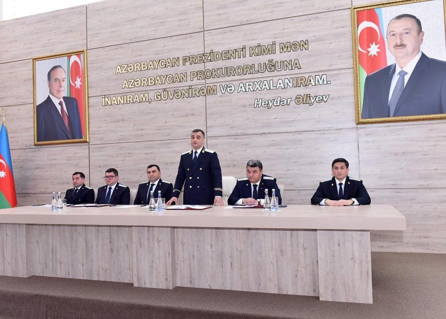 Dövlət ittihamının müdafiəsi sahəsində qarşıda duran vəzifələr müzakirə olunub