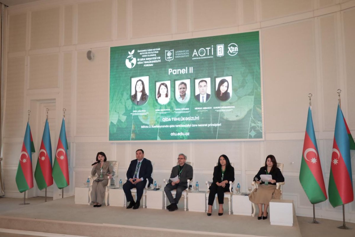 "III Qida sənayesi və qida təhlükəsizliyi" Forumu keçirilib