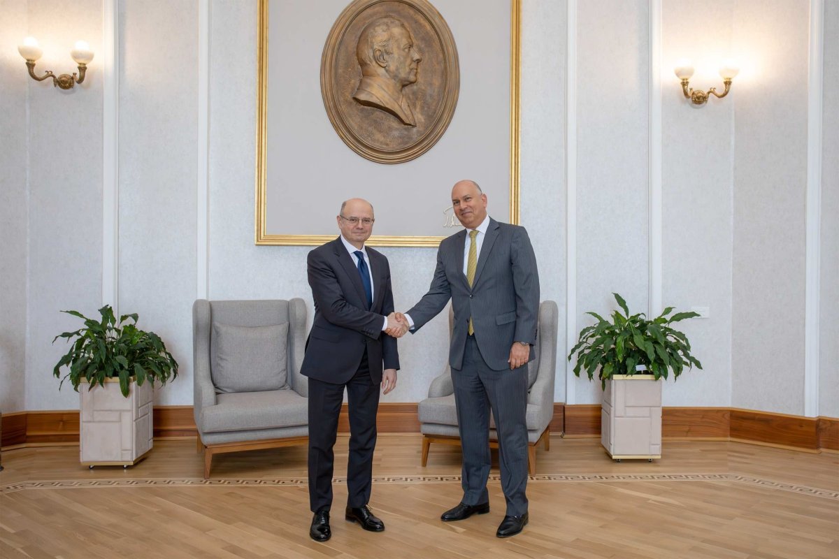 Energetika naziri Misirin ölkəmizdəki səfiri ilə görüşüb