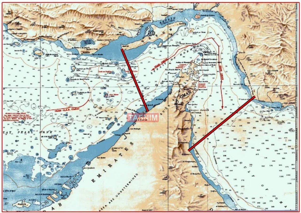 İran Hörmüzdə yeni nəzarət xəritəsini yenilədi