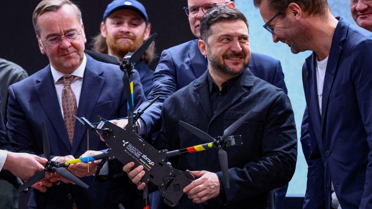Almaniya və Ukrayna birgə dron istehsalına başlayır